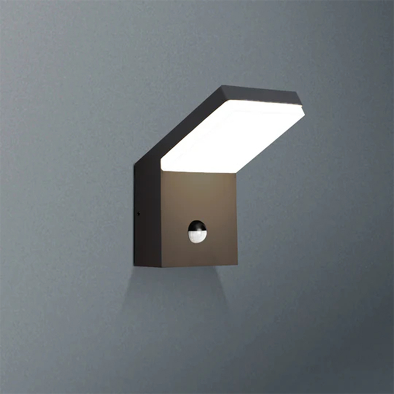 19217 IP54 18W 1800lm Grey/White/Negru LED LUMINI EXTERIOR cu detectoare de mișcare