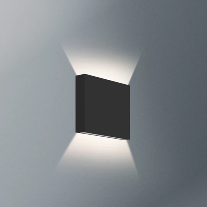 19802 IP54 6W 360lm LED LED în aer liber Lumina de perete
