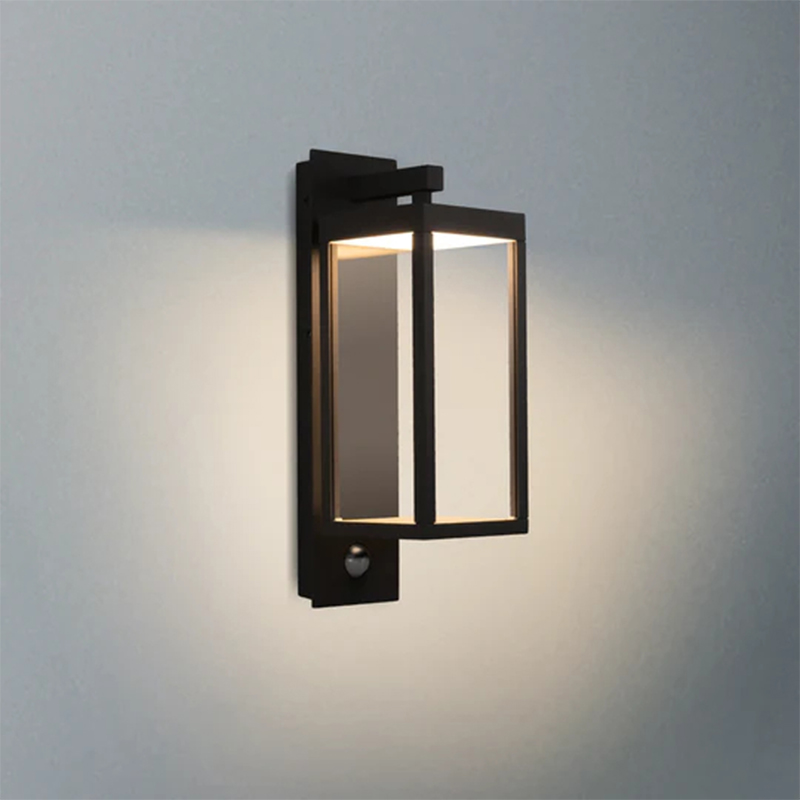 22529 IP54 13W 750lm LED Black/White/Grey Day/Night Senzor Lumina de perete în aer liber